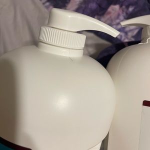 Moroccanoil 2L shampoo and conditioner.